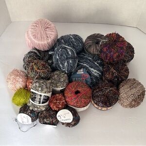 Lot of Mixed Yarns | 23 Skeins